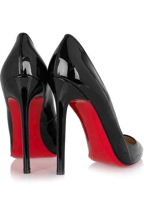 how much are louis vuitton black heels with red bottom|Red bottom shoes for women .